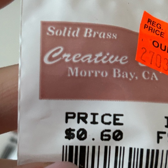 5/$25 BRASS angel jewelry making charms 😇 - Picture 5 of 5